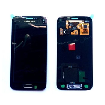 Samsung S5 mini LCD with touch, blue