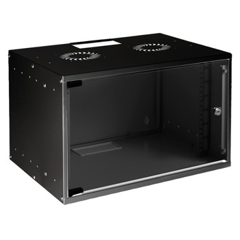 Комуникационен шкаф Mirsan MR.SOH07U40DE.02, 7U, 535x400x350 mm, D=400 мм, черен | JAR Computers Mirsan MR.SOH07U40DE.01