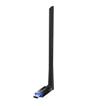 Мрежови адаптер Tenda U11 PRO, 900Mbps, Wireless AX, USB 2.0, черен, 1x външна антена | JAR Computers TENDA U11 PRO