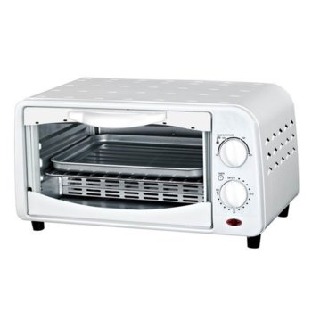 Минифурна Crown GR09, 9л. обем на фурната, термостат, таймер, 800 W, бяла | JAR Computers Crown GR09