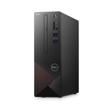 Настолен компютър Dell Vostro 3681 (N206VD3681EMEA03_2101_UBU-14), четириядрен Comet Lake Intel Core i3-10100 3.6/4.3 GHz, 4GB DDR4, 1TB HDD, 4x USB 3.2, Linux | JAR Computers Dell Vostro 3681 N206VD3681EMEA03_2101_UBU-14