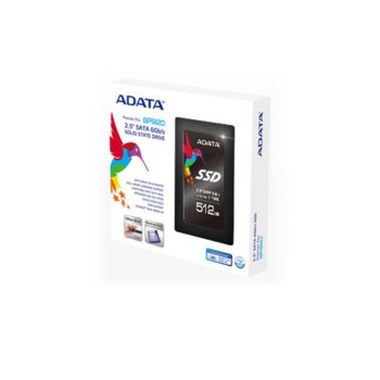 Памет SSD 512GB, A-Data Premier Pro SP920, SATA 6Gb/s 2.5" (6.35 cm), скорост на четене 560MB/s, скорост на запис 460MB/s | JAR Computers SSD ADATA SP920, 512GB