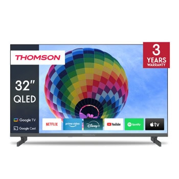 Телевизор Thomson 32QG4S14, 32"(81.28cm)QLED FHD, DVB-T/T2/C/S/S2, Bluetooth, 3x HDMI, 2x USB | JAR Computers Телевизор Thomson 32QG4S14