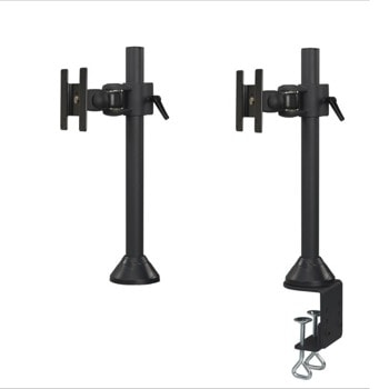 Стойка за монитор NewStar FPMA-D965, за плот, за екрани от 10" до 30", VESA до 100 x 100, макс. тегло до 10кг., регулируема, черна | JAR Computers NewStar FPMA-D965