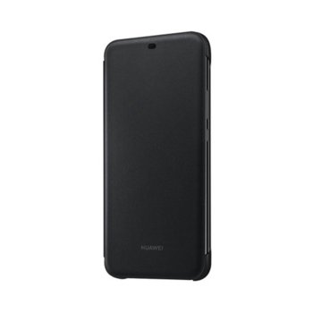 Калъф за Huawei Mate 20 Lite, Flip cover, поликарбонат, Huawei A-Sydney, черен image