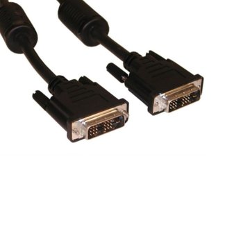 Кабел, от DVI(м) към DVI(м), 5m | JAR Computers Кабел DVI(м) към DVI(м) 5m