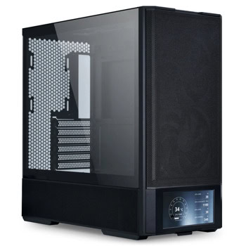 Кутия Lian Li LANCOOL 207, ATX/Micro-ATX/Mini-ITX, 1x USB 3.2 Type-C, 2x 140mm вентилатори, 2x 120mm вентилатори, с прозорец, черна, без захранване | JAR Computers Lian Li LANCOOL 207 G99.LAN207DX.00