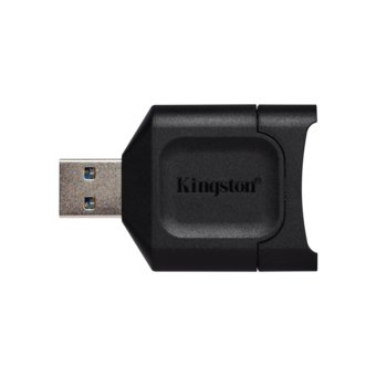 Четец за карти Kingston MobileLite Plus SD, USB 3.2, SD/SDXC/SDHC, черен image