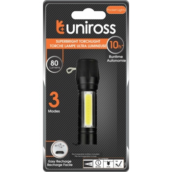 Презареждаем джобен фенер Uniross IT8304