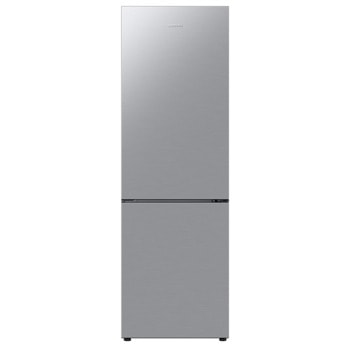 Хладилник с фризер Samsung RB33B610FSA/EF, клас F, 344л. общ обем, свободностоящ, 295 kWh/годишно разход на енергия, SpaceMax, No Frost, All-Around Cooling, сив image