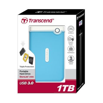Transcend StoreJet 25M3B USB 3.0 2.5 1TB (SATA)