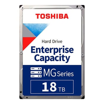 Твърд диск 18TB, Toshiba MG09ACA18TE, SATA 6Gb/s, 7200 rpm, 512MB, 3.5"(8.89cm) | JAR Computers Toshiba 18TB MG09ACA18TE