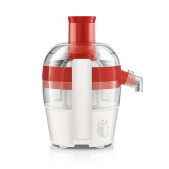 Сокоизстисквачка Philips Viva Collection HR 1832 / 42, 500W, 500мл кана за сок, спиране на прокапването, QuickClean, бяла | JAR Computers Philips HR 1832 / 42