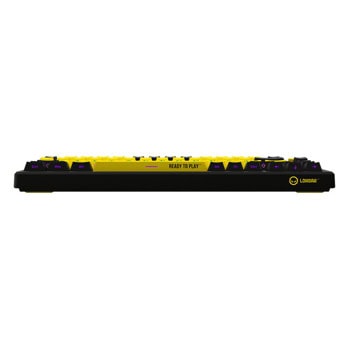 Lorgar KBP7075W Black/Yellow LRG-KBP7075W-YL-US