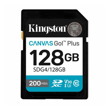 Kingston 128GB Canvas Go! Plus Gen4 SDG4/128GB