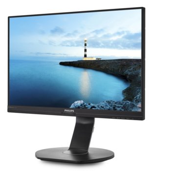 Монитор Philips 241B7QUPEB, 23.8"(60.45 см) IPS панел, FullHD, 5ms, 200000000:1, 250 cd/m2, HDMI, VGA | JAR Computers Монитор PHILIPS 241B7QUPEB