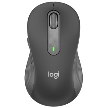 Мишка Logitech Signature M650L, оптична, 4000 dpi, безжична, Bluetooth, черна, 5 бутона | JAR Computers Мишка Logitech Signature M650L