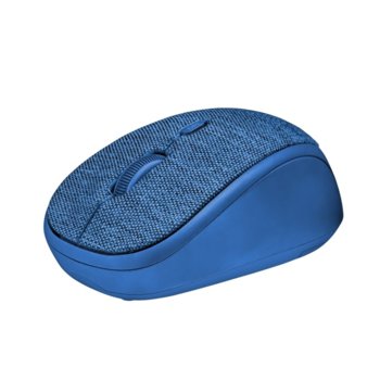 TRUST Yvi Fabric Wireless Mouse - blue 22629