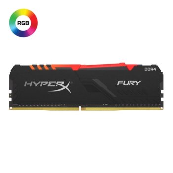 Kingston 8GB DDR4 HyperX Fury RGB 3000Mhz