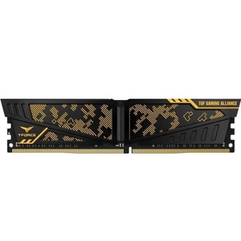 Памет 8GB DDR4, 3200MT/s, Team Group T-Force Vulcan TUF Yellow (TLTYD48G3200HC16C01), 1.35V | JAR Computers Team Group TLTYD48G3200HC16C01