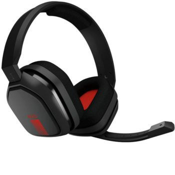 Слушалки Astro A10 Gen 1 (939-001530), микрофон, геймърски, сиво/червени | JAR Computers Astro A10 Gen 1 grey/red