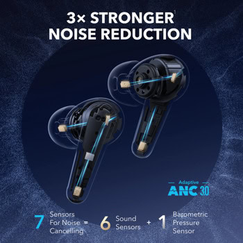 soundcore Liberty 4 Pro Blue | JAR Computers soundcore Liberty 4 Pro Blue