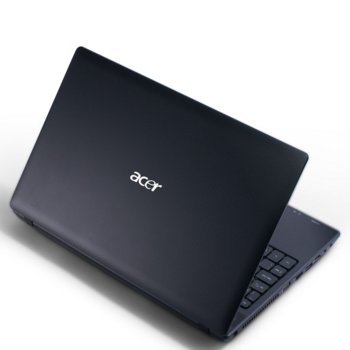 Лаптоп 15.6" (39.62 cm) ACER AS5755G-72678G1TMnks, черен, четириядрен Intel® Core™ i7 2670QM 2.2GHz, HD LED Display & GeForce GT 630M 2GB (HDMI), 8GB, 1TB, DVDRW, 802.11n, Lan1000, camera, Linux, 2.6kg, 1г. гаранция | JAR Computers 15.6" (39.62 cm) ACER AS5755G-72678G1TMnks