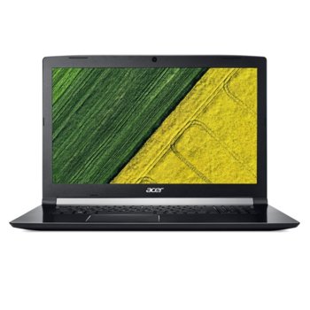 Лаптоп Acer Aspire 7 (NH.GXDEX.048) в компект с 4GB RAM, шестядрен Coffee Lake Intel Core i7-8750H 2.2/4.1GHz, 17.3" (43.94 cm) Full HD Anti-Glare LED ComfyView Display & NVIDIA GeForce GTX 1050 4GB, (HDMI), 8GB DDR4, 1TB HDD, 1x USB C, Linux, 3.0 kg | JAR Computers Acer Aspire 7 A717-72G-74B2 4GB RAM NH.GXDEX.048