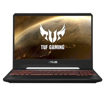 Лаптоп Asus TUF Gaming FX505GE-AL382 (90NR00S2-M11550), шестядрен Coffee Lake Intel Core i7-8750H 2.2/4.1 GHz, 15.6" (39.62 cm) Full HD Anti-Glare 120Hz Display & GF GTX 1050 Ti 4GB, (HDMI), 16GB DDR4, 512GB SSD, 2x USB 3.1 Gen 1, Free DOS, 2.20 kg | JAR Computers Asus TUF Gaming FX505GE-AL382 (90NR00S2-M11550)