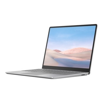 Лаптоп Microsoft Surface Laptop Go (1ZP-00009)(сребрист), четириядрен Ice Lake Intel Core i5-1035G1 1.0/3.6 GHz, 12.4" (31.50cm) PixelSense Glare Touchscreen Display, (USB-C), 4GB DDR4, 64GB eMMC, Windows 10 Pro | JAR Computers Microsoft Surface Laptop Go 1ZP-00009