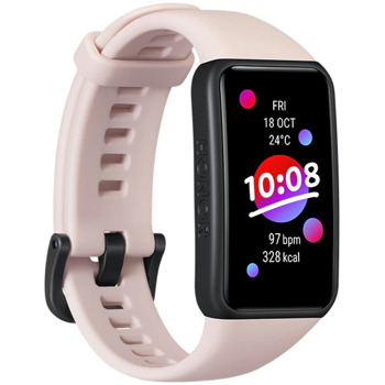 Смарт гривна Honor Band 6, 1.47" (3.73 cm) AMOLED дисплей, до 14 дни живот на батерията, Bluetooth, розов | JAR Computers Honor Band 6 Pink