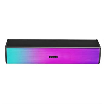 Тонколона Kisonli i-630, 2.0, 6W RMS (3W + 3W), USB, 3.5mm жак, черна, RGB подсветка | JAR Computers Тонколона Kisonli i-630