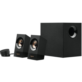 Тонколони Logitech Z533, 2.1, 60W RMS, 3.5mm жак, черни, дистанционно | JAR Computers Z533 Multimedia Speaker System