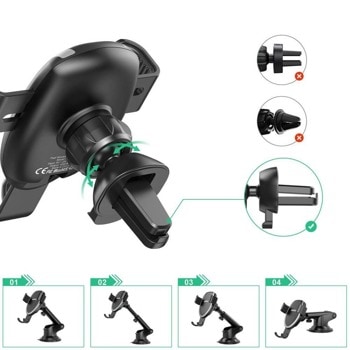 Choetech Gravity Car Wireless Charger Stand T536-S