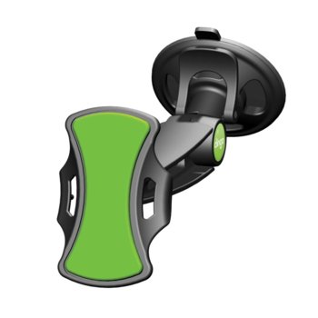 Clingo Universal Car Phone Mount (черен-зелен)