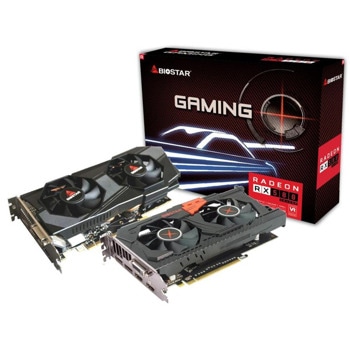 Видео карта AMD Radeon RX 580 2048SP, Biostar, PCI-E 3.0, 8GB GDDR5, 256-bit, DisplayPort, HDMI, DVI, Bulk | JAR Computers Biostar Radeon RX 580 Bulk