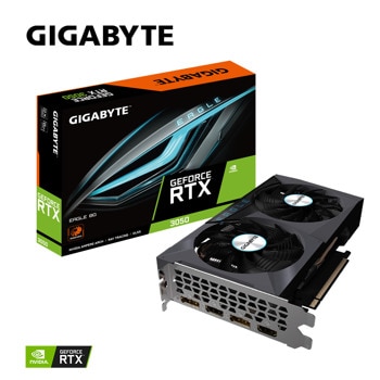 Видео карта Nvidia GeForce RTX 3050, 8GB, Gigabyte GeForce RTX 3050 Eagle, PCI-E 4.0, GDDR6, 128-bit, DisplayPort, HDMI | JAR Computers Gigabyte GeForce RTX 3050 Eagle 8GB GDDR6