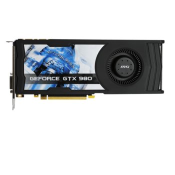 Видео карта NVIDIA GeForce GTX 980, 4GB, MSI, PCI-E 3.0, GDDR5, 256 bit, DisplayPort, HDMI, DVI | JAR Computers NVIDIA GeForce GTX 980