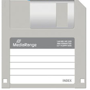 Дискета MediaRange MF-2HD, 1.4MB, 10бр. | JAR Computers MediaRange MF-2HD
