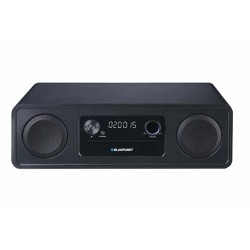 Аудио система Blaupunkt MS20BK, 2.0, 40W (20W + 20 W), стерео, гръмкост, CD, BLuetooth, USB, 3.5mm жак, черна | JAR Computers Аудио система Blaupunkt MS20BK