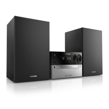 Мини аудио система Philips MCM2300, 15W (RMS), CD, MP3, USB, FM USB | JAR Computers Philips MCM2300