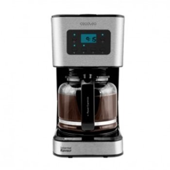 Кафемашина с кана Cecotec Route Coffee 66 Smart, 950W, капацитет на резервоара 1.5л., 12 чашки вместимост, технология ExtremeAroma, функция за автоматично изключване, сребристо-черна | JAR Computers Cecotec Route Coffee 66 Smart TA19165
