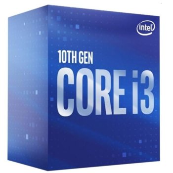 Процесор Intel Core i3-10100F (разопакован продукт), четириядрен (3.60/4.30 GHz, 6MB, LGA1200) box, с охлаждане | JAR Computers Intel Core i3-10100F BX8070110100F разопакован