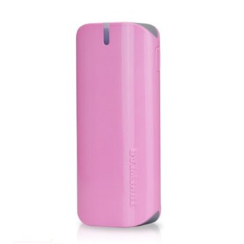 Външна батерия/power bank/ Tunewear Tunemax Trigger 5200 mAh, розов | JAR Computers Tunewear Tunemax Trigger 5200 mAh 11468