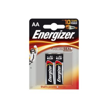 Батерии алкални Energizer Power Seal АА, 1.5V