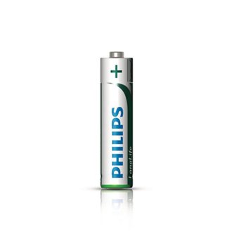 Батерии алкални Philips Long Life AAA, 1.5V, 4 бр.