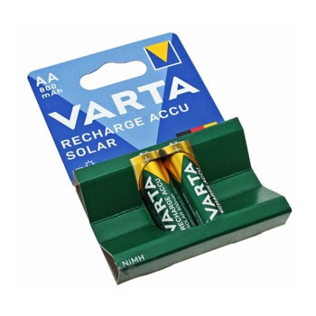 varta 2x aa recharge accu solar