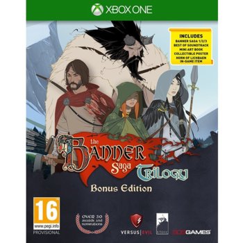 Игра за конзола The Banner Saga Trilogy Bonus Edition, за Xbox One | JAR Computers The Banner Saga Trilogy Bonus Edition Xbox One