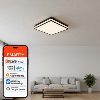 ledvance smart+ matter magnet black 450x450mm