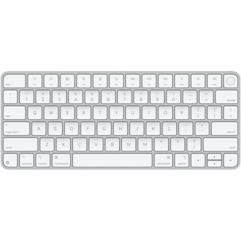 Клавиатура Apple Magic Keyboard (2024) (MXCK3LB/A), безжична, Touch ID, бяла, USB, Bluetooth | JAR Computers Apple Magic Keyboard (2024) Touch ID - US English